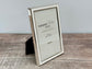 Slimline White Border Photo Frame, 4’ x 6’