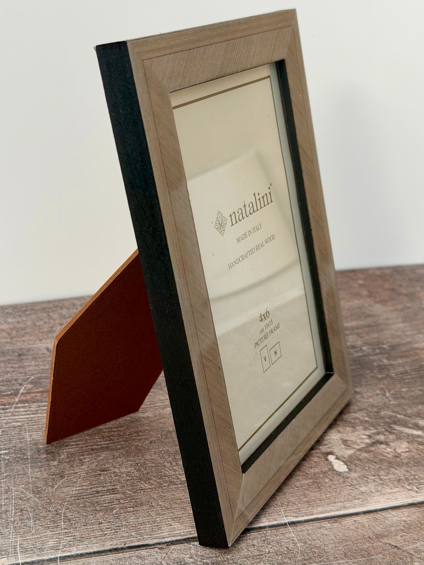 Natalini Grey Border Photo Frame 4 x 6