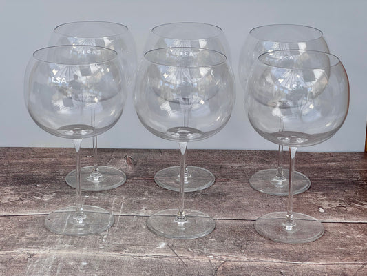 LSA Borough Goblet/Balloon Gin Glasses (6 pack)