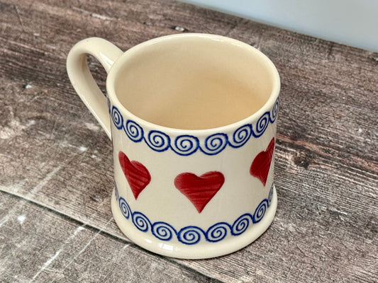 Heart Patterned Mug, 250ml