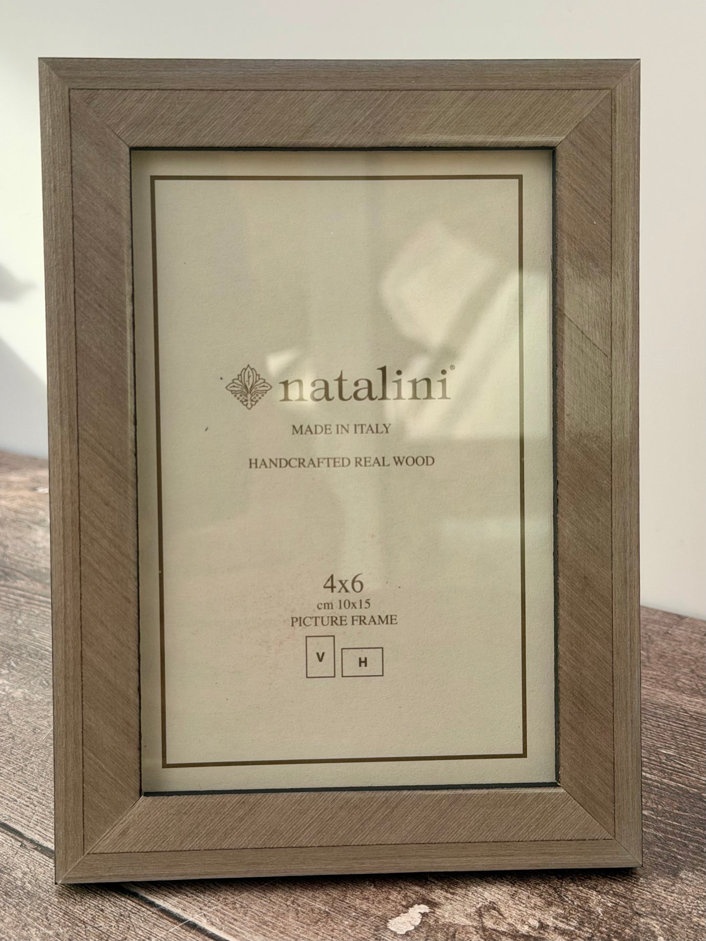 Natalini Grey Border Photo Frame 4 x 6