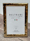 Beltrami Gold Tone Patterned Border Photo Frame 4 x 6