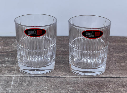 Pair of Riedel Shadows Tumbler Glasses