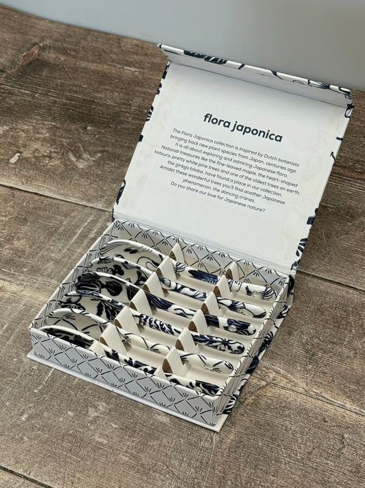 Tokyo Design Studio Flora Japonica Blue 6 Spoon Set