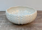 White Dimple Spot Bowl, 17.5cm