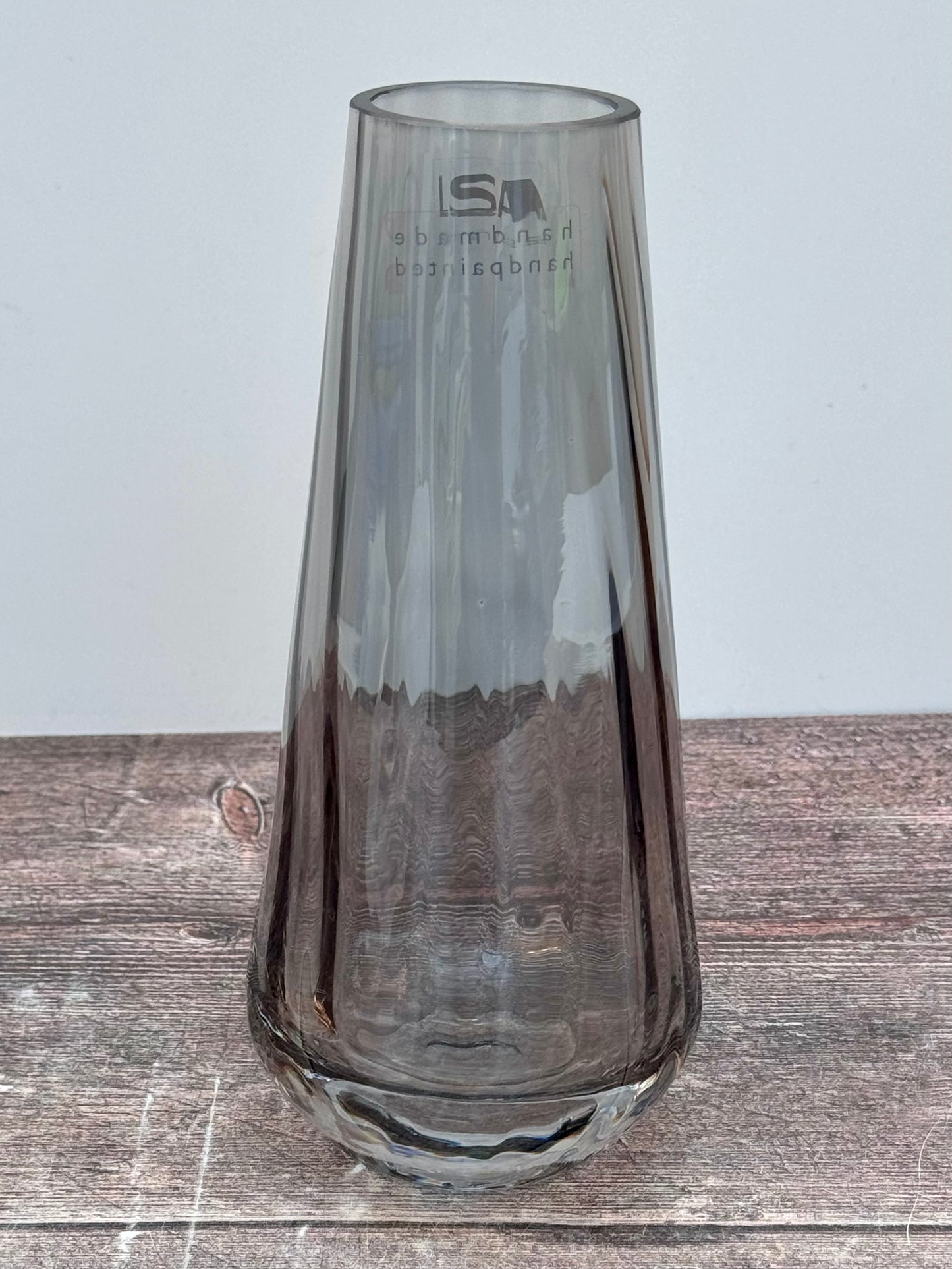 LSA Zinc Vase, 18cm