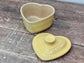 Le Creuset Pale Yellow Heart Ramekin, 12cm