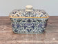 William Morris Purple Lodden Floral Patterned Butter Dish