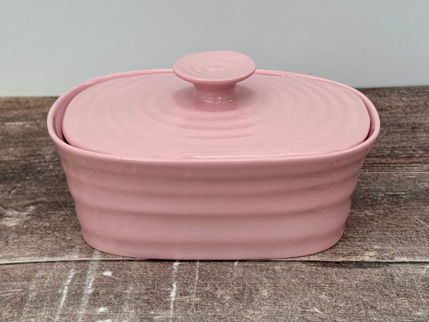 Sophie Conran Pink Butter Dish