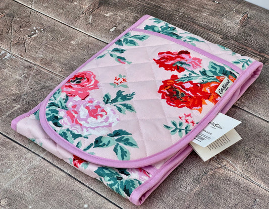 Cath Kidston Rose Flower Patterned Double Oven Glove