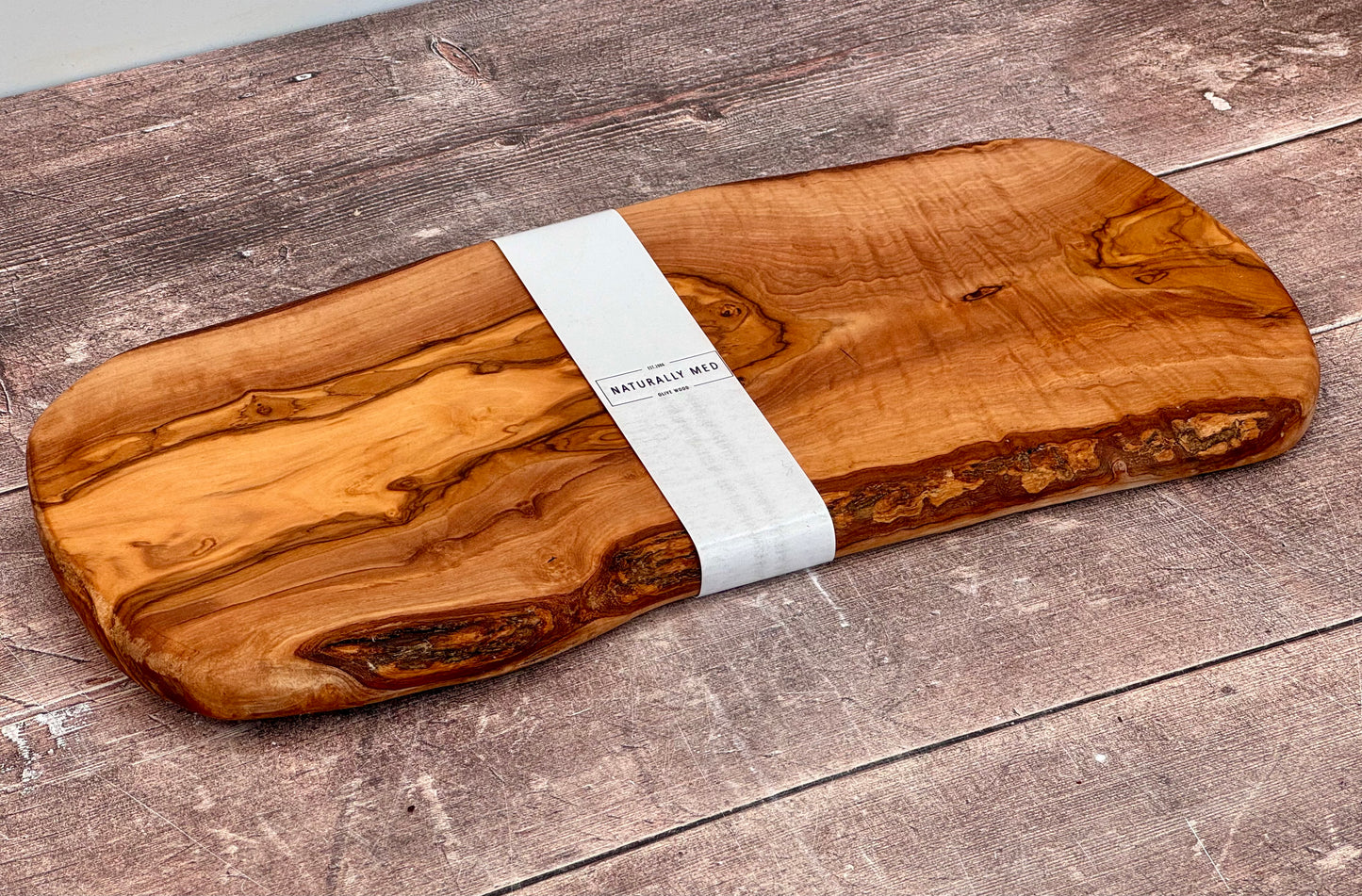 Olive Wood Serving/Cheese/Chopping Board, 40cm, Grain 2