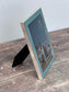 Isaac Jacobs Turquoise Photo Frame, 5’ x 7’