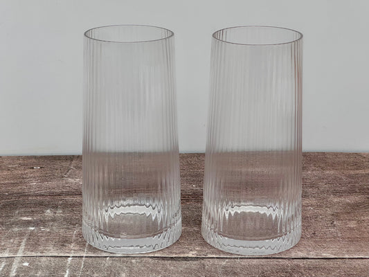 Set of 2 Empire Highball Glass Tumblers
