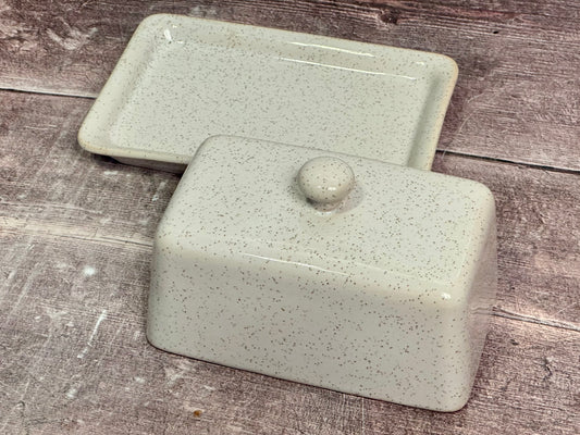 Scandi Home Cream Butter Dish