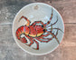 Tokyo Design Studio Red Lobster Patterned Serving Bowl, 18.5cm