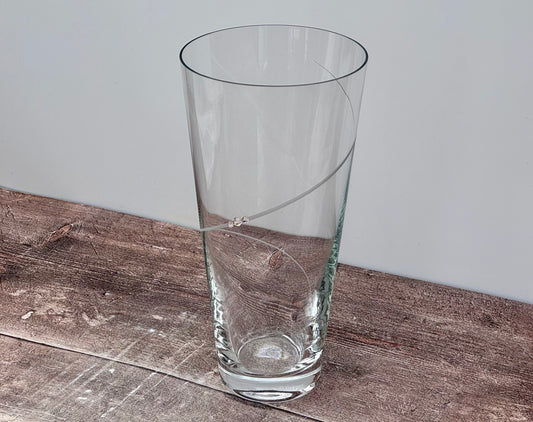 Portmeirion Auris Conical Vase with Sparkle