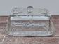 Joules Clear Glass Bee Butter Dish