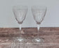 Royal Doulton Set of 2 Linear Wine Glasses