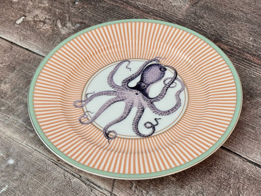 Yvonne Ellen Octopus Patterned Plate, 20.5cm