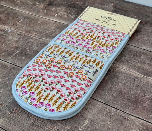 Cath Kidston Flower Patterned Double Oven Glove
