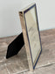 Slimline Blue Border Photo Frame, 4’ x 6’