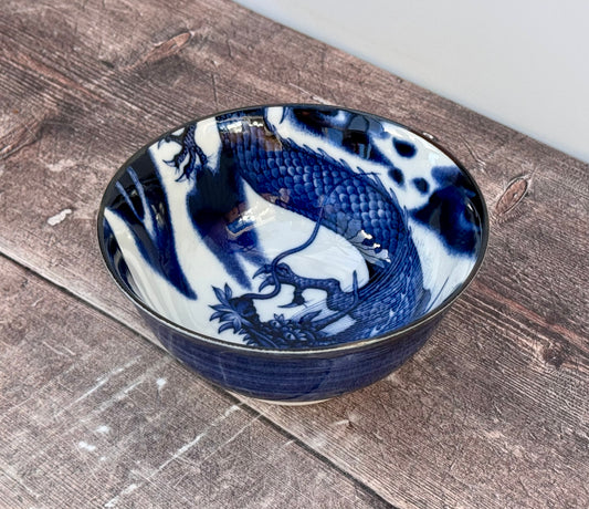 Tokyo Design Studio Dragon Pattern Bowl, 15cm