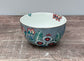 Blue Flower Patterned Bowl, 12cm