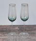 LSA Dusk Green Champagne Flutes, Set of 2