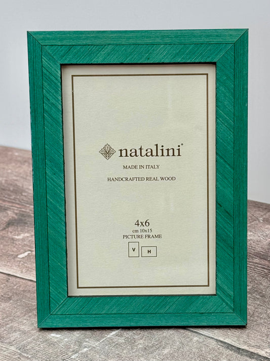 Natalini Green Photo Frame 4 x 6