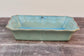 Green Rectangular Baking Dish with Leaf Design, 25cm