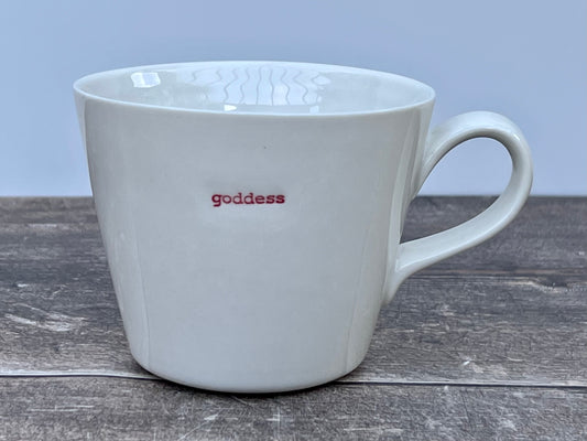 White ‘goddess’ Mug