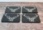 Set of 4 Stag Prince Slate Coasters