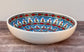 Red Patterned Serving Bowl, 32cm