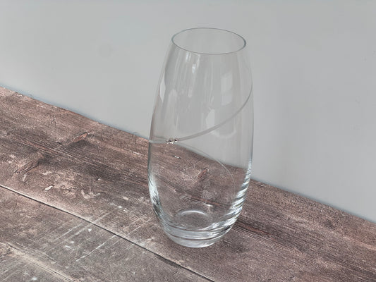 Portmeirion Auris Barrel Vase with Sparkle