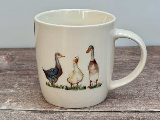 Goose Patterned Mug