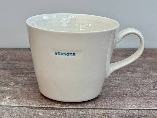 White ‘grandma’ Mug