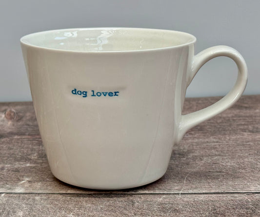 White ‘dog lover’ Mug