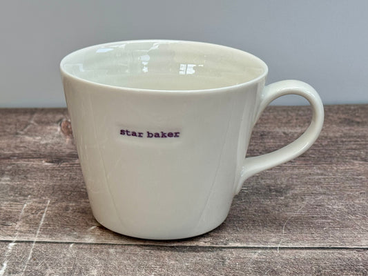 White ‘star baker’ Mug