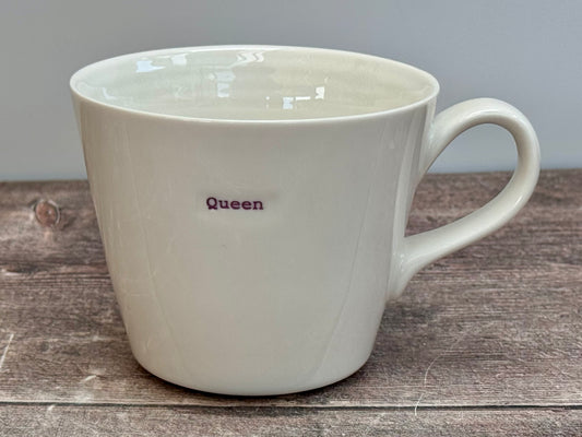 White ‘Queen’ Mug