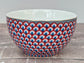 Blue and Pink Patterned Small Bowl, 9.5cm